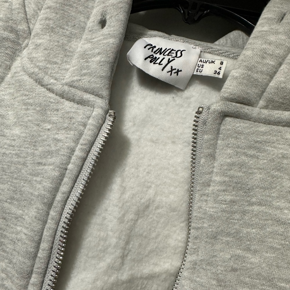 Princess Polly Grey Jacket - Picture 2 of 4